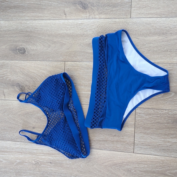 Shein Fishnet Bikini 1X - Picture 2 of 9